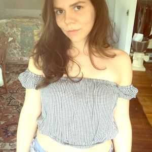 American Eagle Outfitters summer crop top shirt